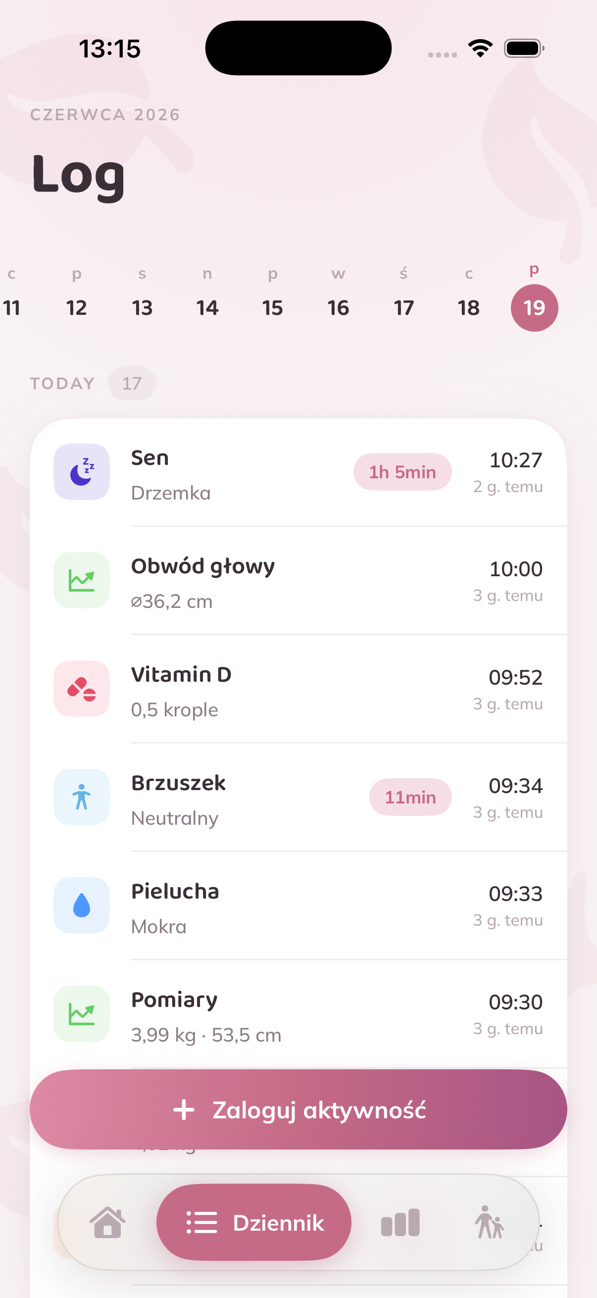 Dziennik Aktywności