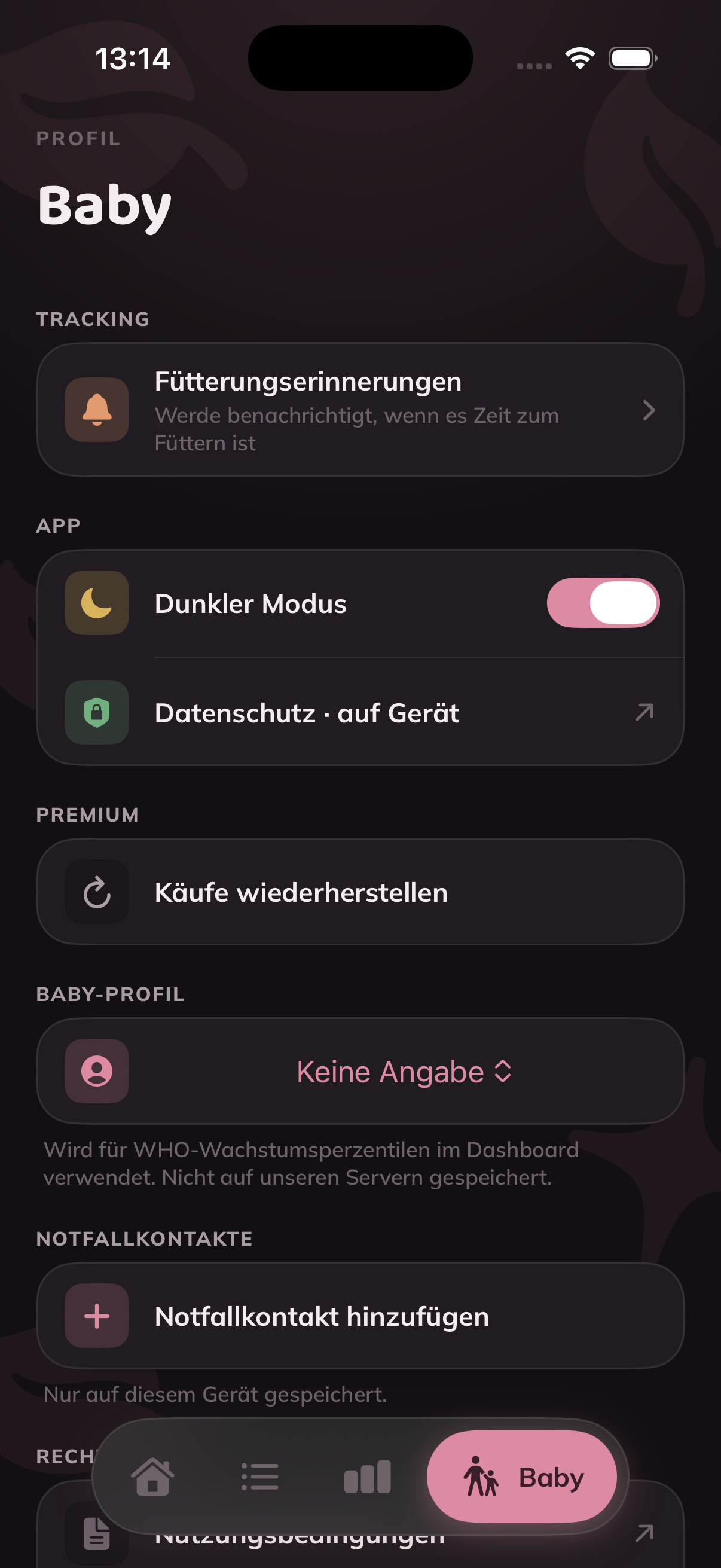 Babyprofil