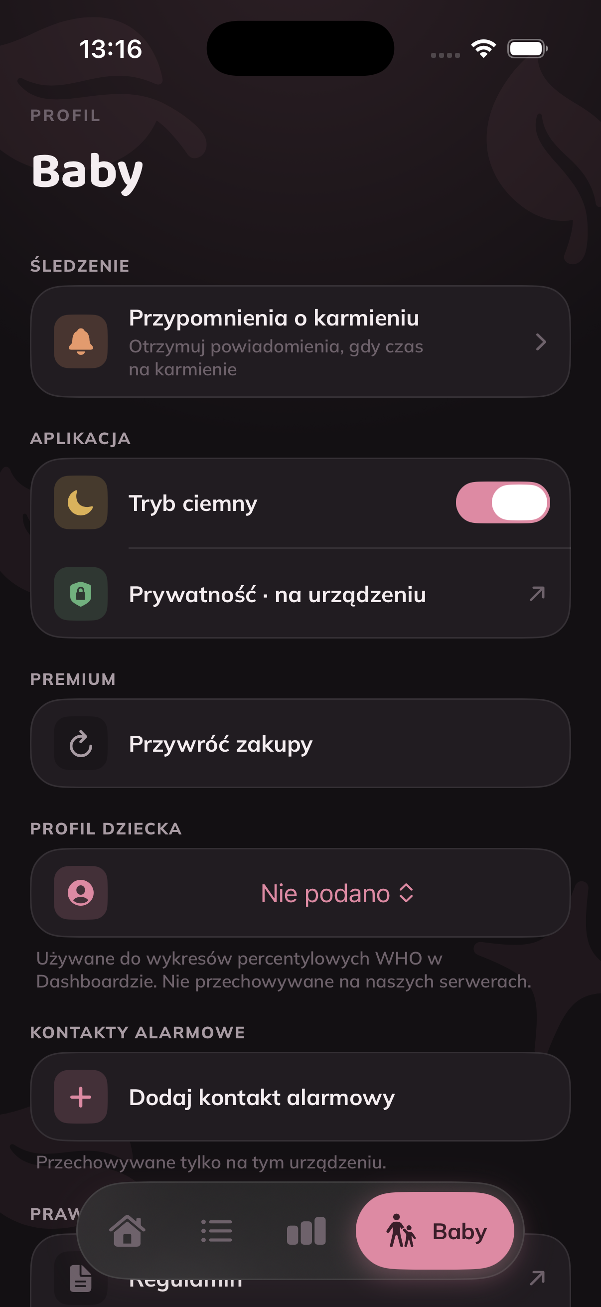 Profil Dziecka